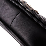 Boy Flap Bag Studded Quilted Distressed Calfskin Old Medium