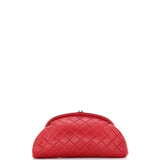 Timeless Clutch Quilted Caviar