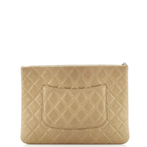 O Case Clutch Quilted Lambskin Medium