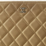 O Case Clutch Quilted Lambskin Medium
