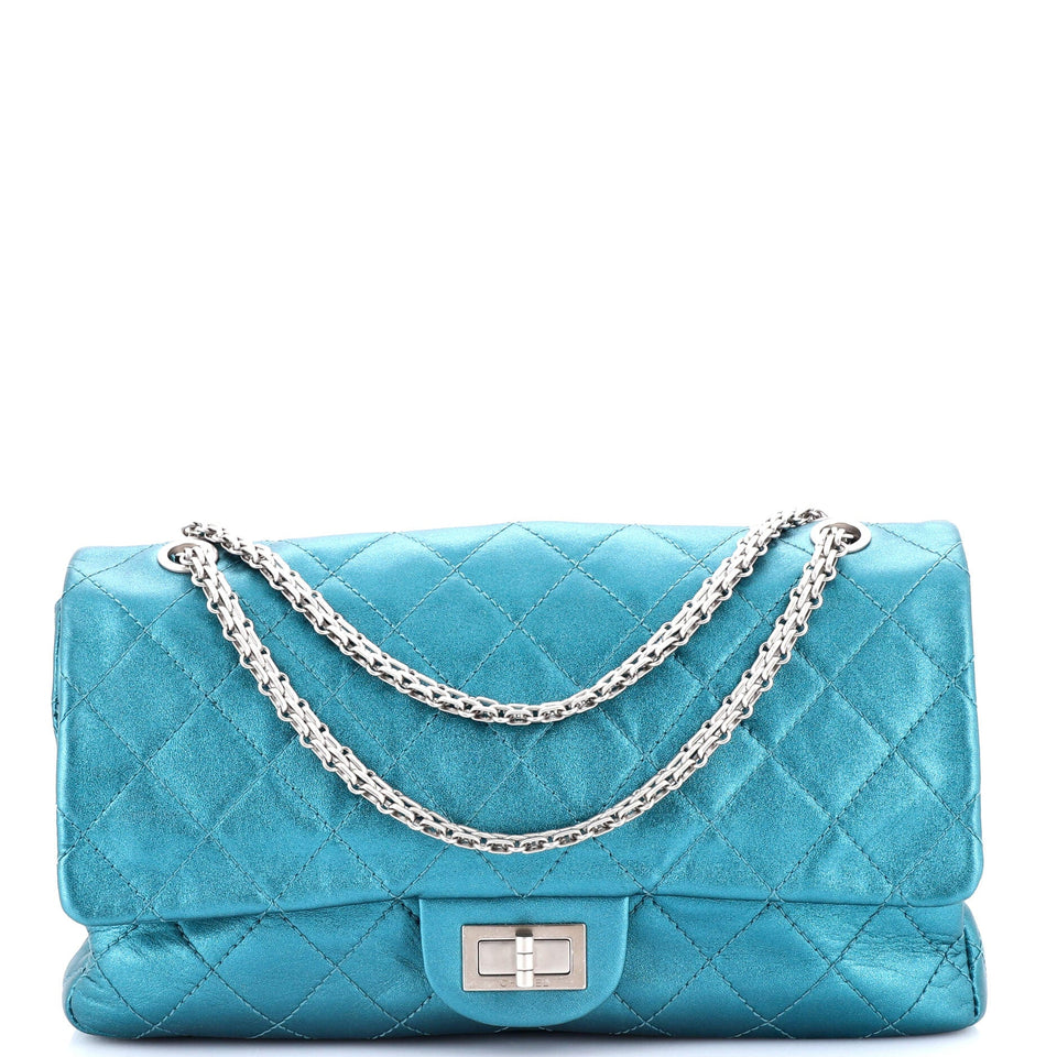 Reissue 2.55 Flap Bag Quilted Metallic Calfskin 227