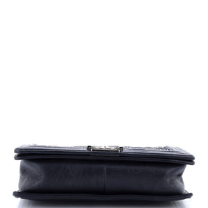 Boy Flap Bag Studded Quilted Distressed Calfskin Old Medium