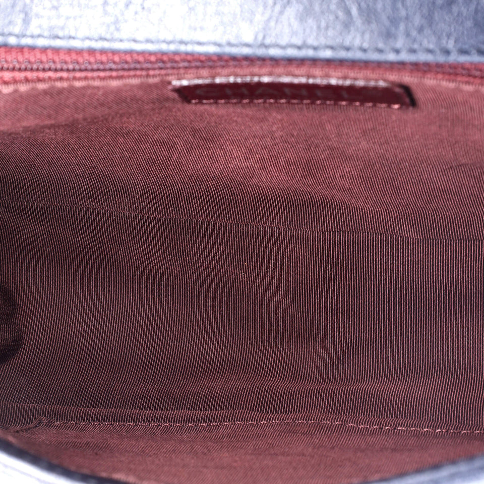 Boy Flap Bag Studded Quilted Distressed Calfskin Old Medium