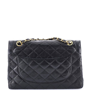 Vintage Two Tone CC Flap Bag Quilted Lambskin Medium