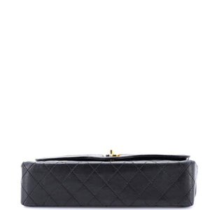 Vintage Two Tone CC Flap Bag Quilted Lambskin Medium