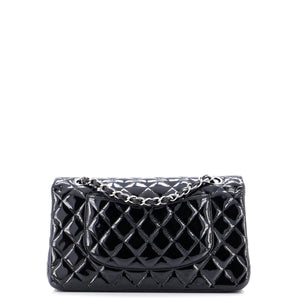 Vintage Classic Double Flap Bag Quilted Patent Medium