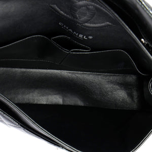 Vintage Classic Double Flap Bag Quilted Patent Medium