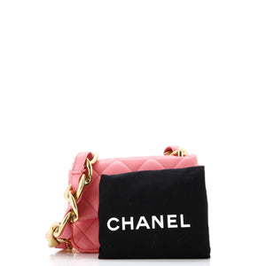 Funky Town Flap Bag Quilted Lambskin Mini