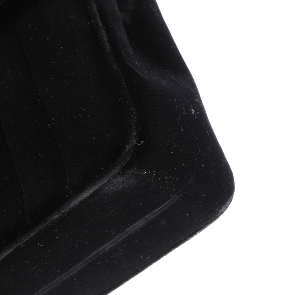 Vintage Classic Single Flap Bag Vertical Quilt Velvet Jumbo