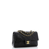 Vintage Classic Double Flap Bag Quilted Lambskin Small