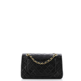 Vintage Classic Double Flap Bag Quilted Lambskin Small