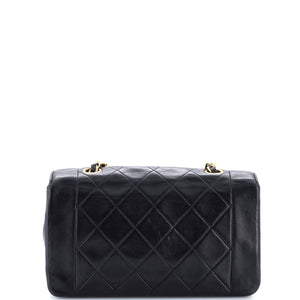 Vintage CC Chain Flap Bag Quilted Lambskin Small