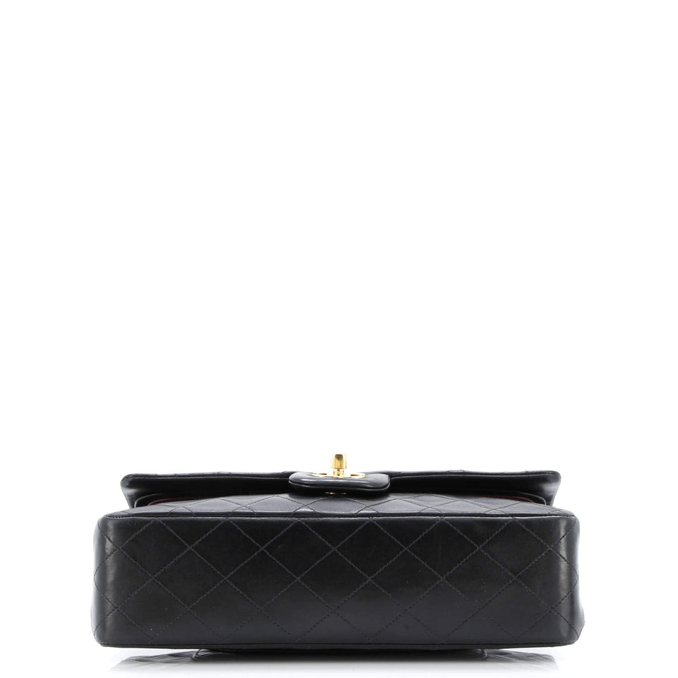 Vintage Classic Double Flap Bag Quilted Lambskin Medium