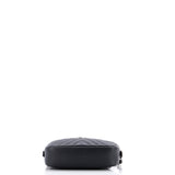 CC Tassel Camera Bag Diagonal Chevron Calfskin Mini