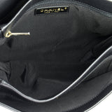 3 Compartment Flap Bag Quilted Calfskin Medium