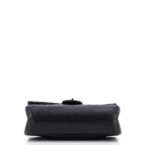So Black Reissue 2.55 Flap Bag Chevron Aged Calfskin 225