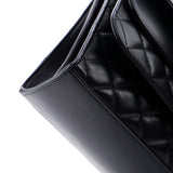 Triple Flap Bag Quilted Calfskin Medium