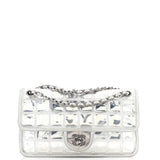 Ice Cube Flap Bag Quilted Vinyl