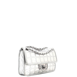 Ice Cube Flap Bag Quilted Vinyl