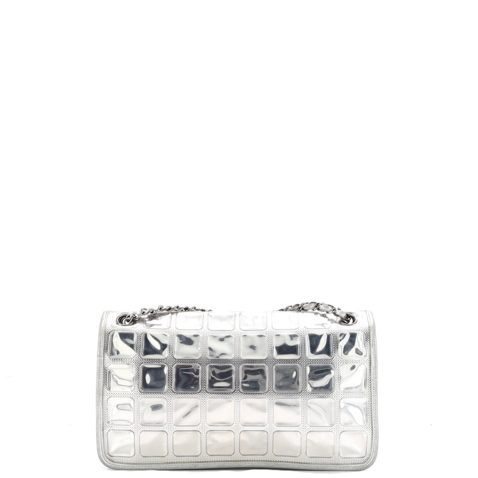 Ice Cube Flap Bag Quilted Vinyl