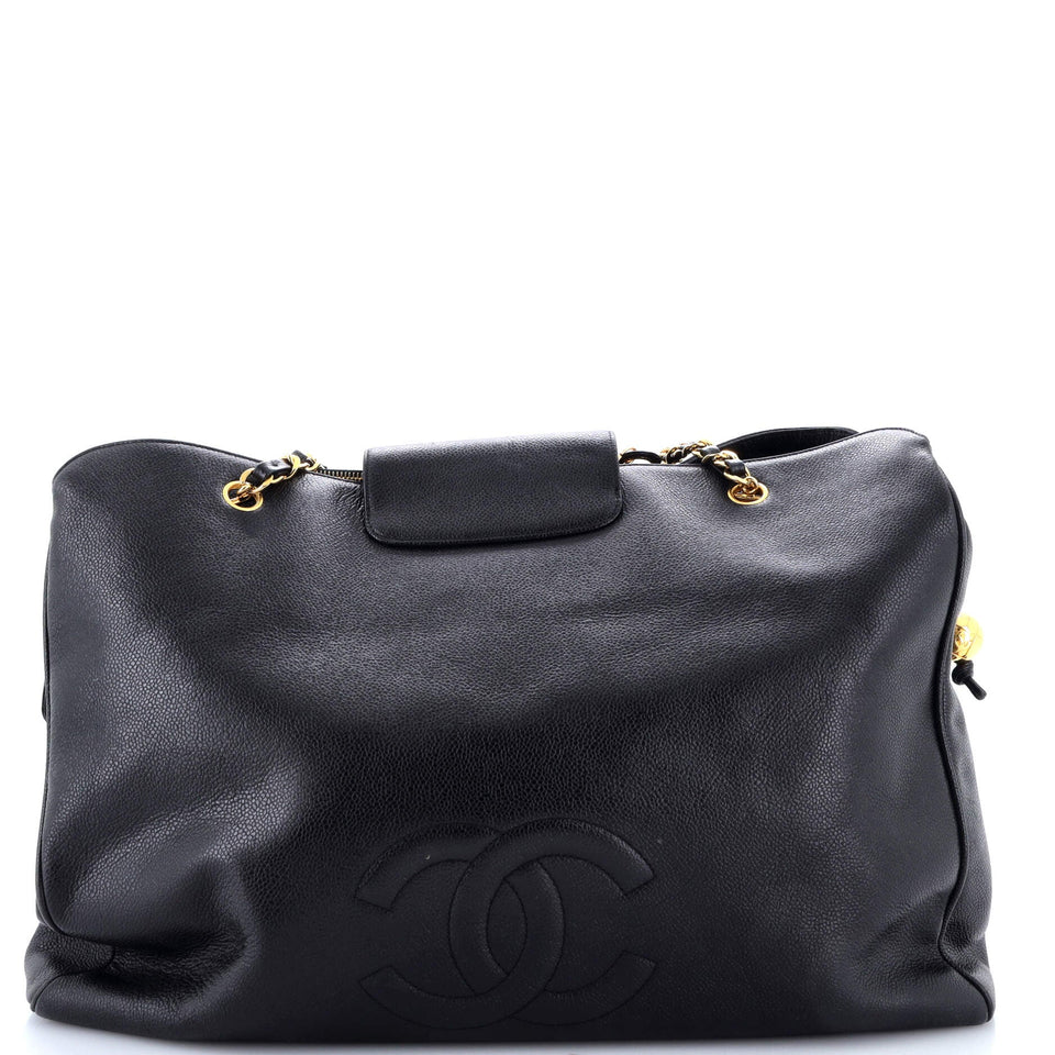Vintage Supermodel Weekender Bag Caviar Large