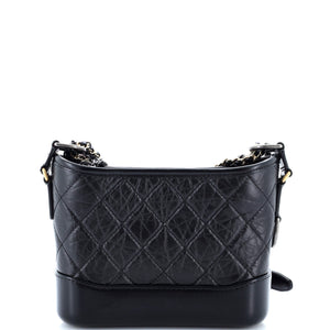 Gabrielle Hobo Quilted Aged Calfskin Small