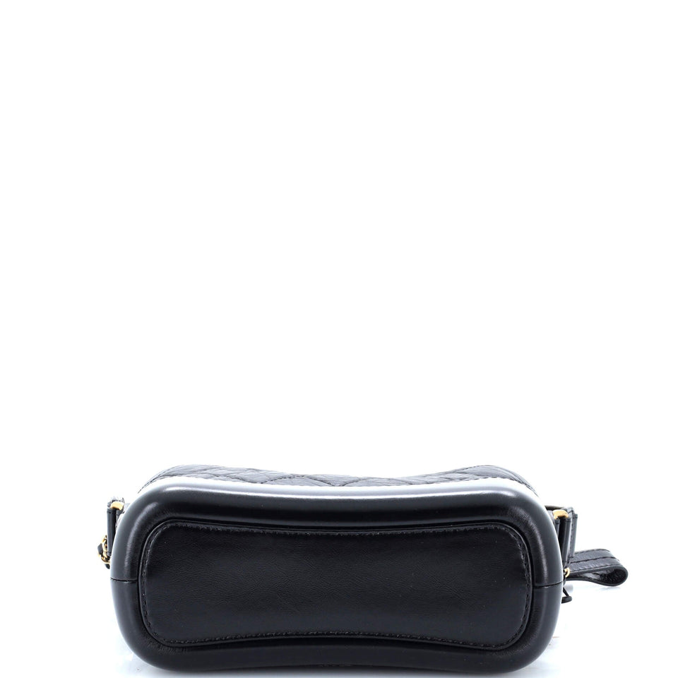 Gabrielle Hobo Quilted Aged Calfskin Small