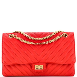 Reissue 2.55 Flap Bag Chevron Sheepskin 226