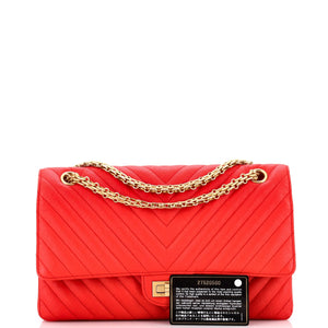 Reissue 2.55 Flap Bag Chevron Sheepskin 226