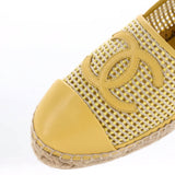 Women's CC Cap Toe Espadrilles Woven Mesh