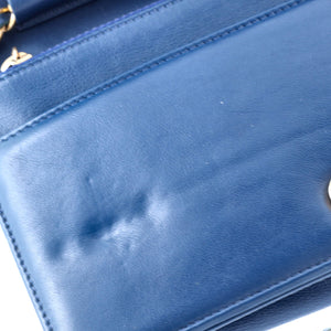 Chain Around Boy Wallet on Chain Quilted Lambskin