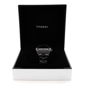 J12 Wanted de Chanel Automatc Watch Ceramic and Stainless Steel 38