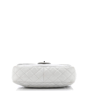 Classic Single Flap Bag Quilted Caviar Jumbo
