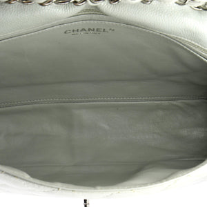 Classic Single Flap Bag Quilted Caviar Jumbo
