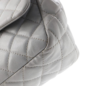 Classic Single Flap Bag Quilted Caviar Jumbo