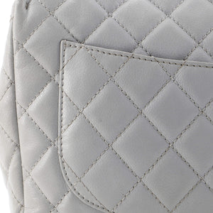 Classic Single Flap Bag Quilted Caviar Jumbo