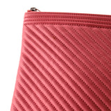 Boy O Case Clutch Chevron Lambskin Large