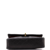 Vintage Classic Double Flap Bag Quilted Lambskin Medium