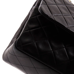 Vintage Classic Double Flap Bag Quilted Lambskin Medium