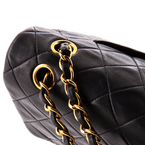 Vintage Classic Double Flap Bag Quilted Lambskin Medium