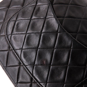 Vintage Classic Double Flap Bag Quilted Lambskin Medium