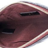 O Case Clutch Quilted Caviar Small