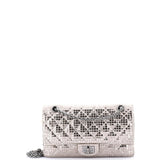 Mirror Reissue 2.55 Flap Bag Quilted Suede with Calfskin 225