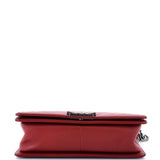 Boy Flap Bag Chevron Lambskin Old Medium