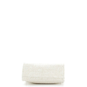 North South Deauville Tote Raffia with Glitter Detail Small