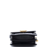 North South Boy Flap Bag Chevron Lambskin Small