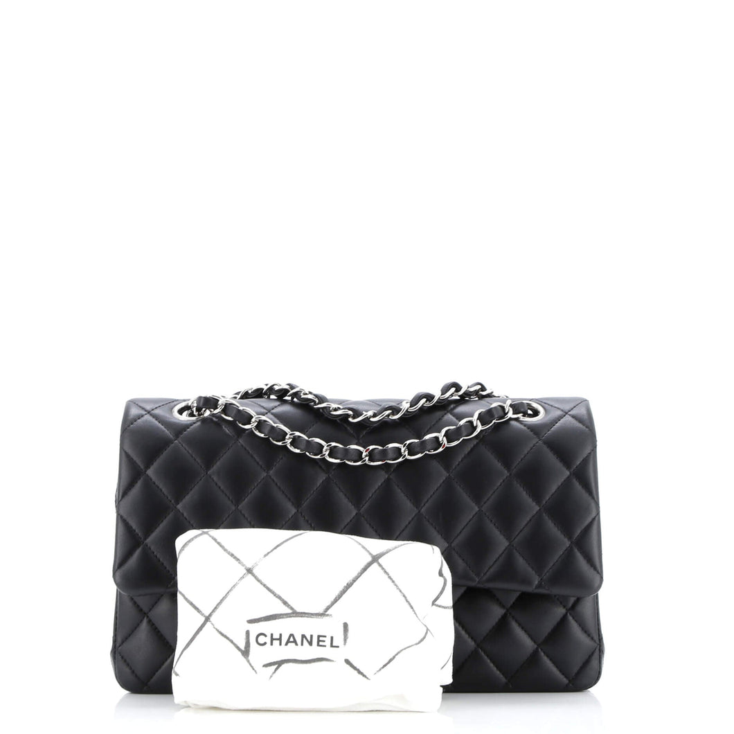 Classic Double Flap Bag Quilted Lambskin Medium
