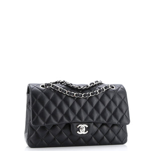 Classic Double Flap Bag Quilted Lambskin Medium