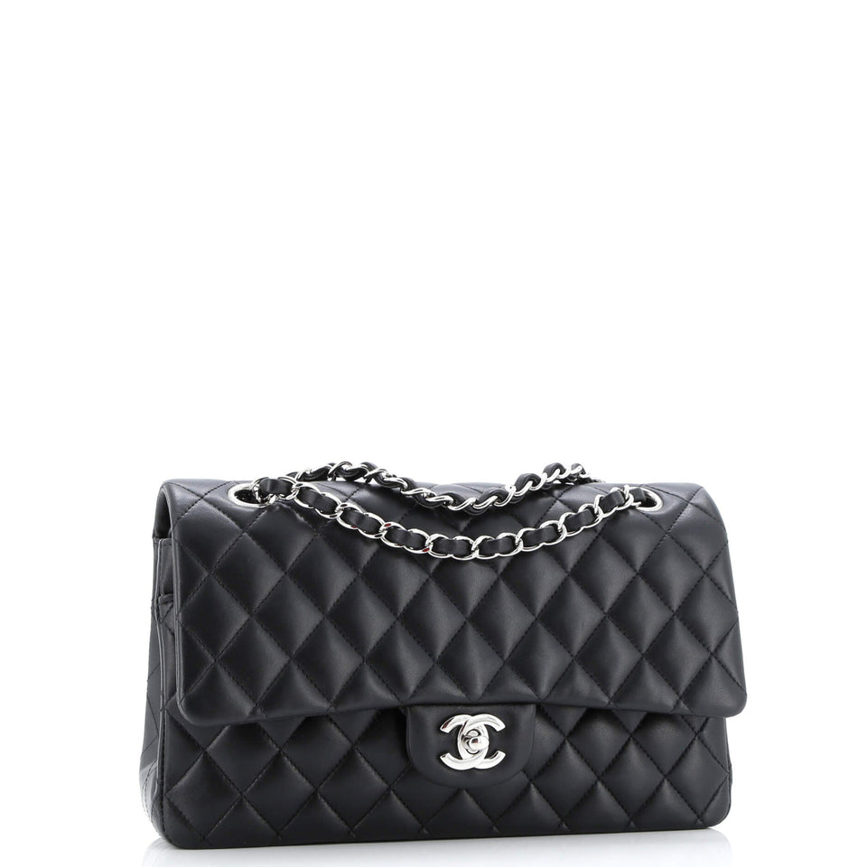 Classic Double Flap Bag Quilted Lambskin Medium