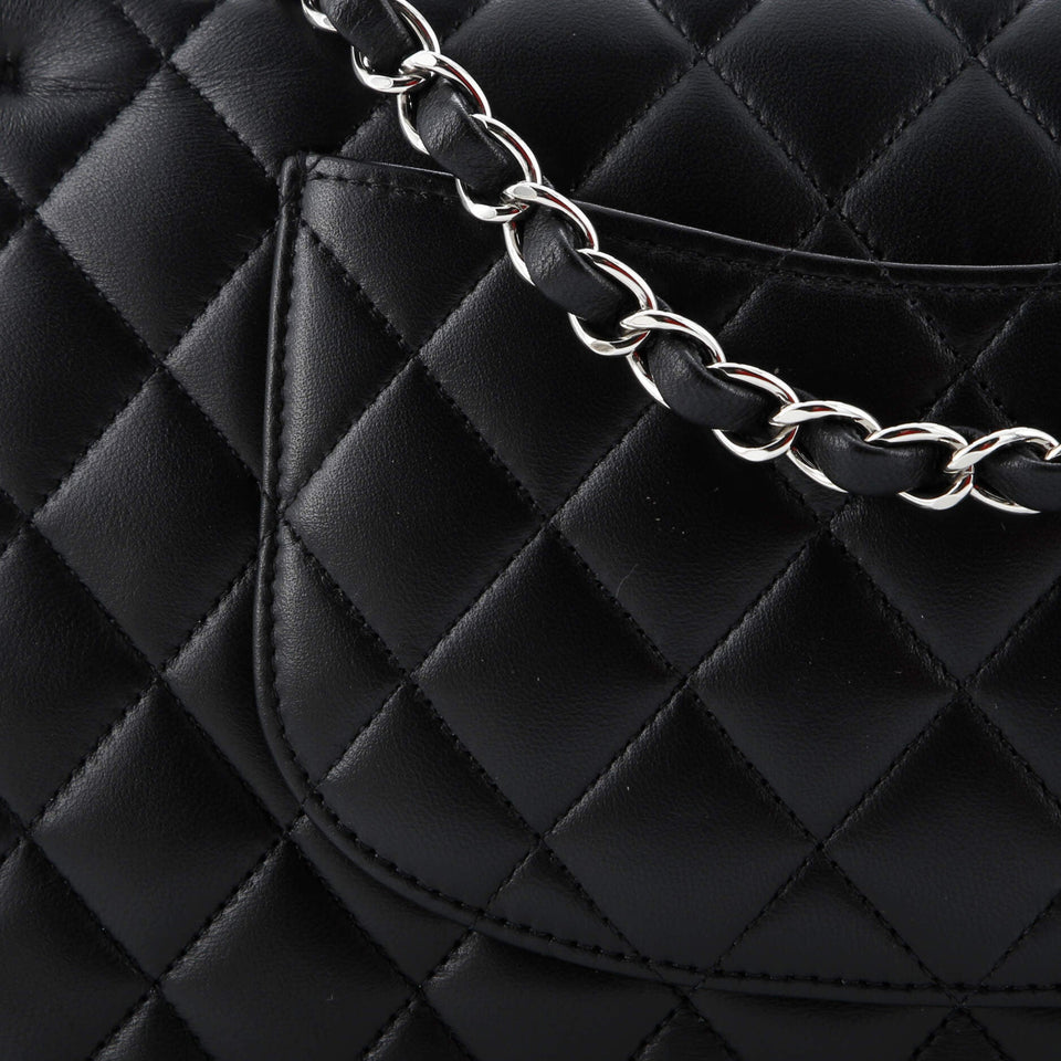 Classic Double Flap Bag Quilted Lambskin Medium